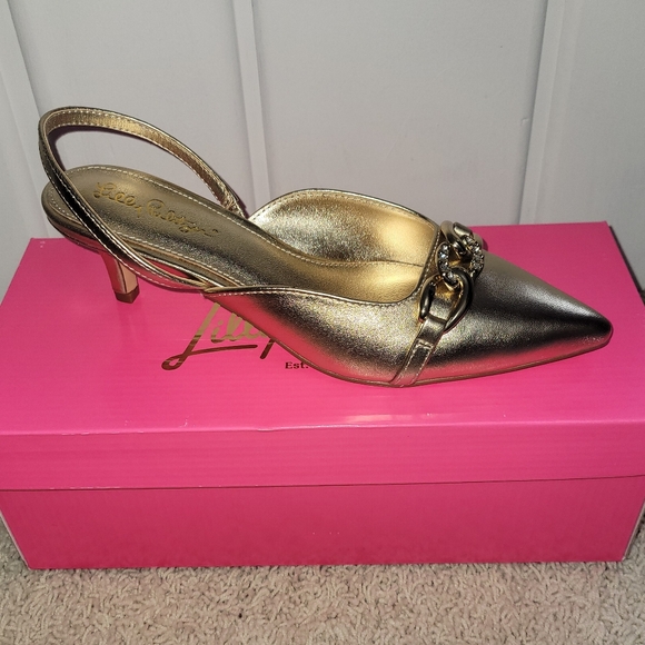 Lilly Pultizer Kitten Heel - Picture 5 of 5